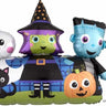 Qualatex - Ballon Mylar Supershape - Trios Halloween - Party Shop