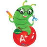 Anagram - Ballon Mylar Supershape - Ver Sur Pomme A+ - Party Shop