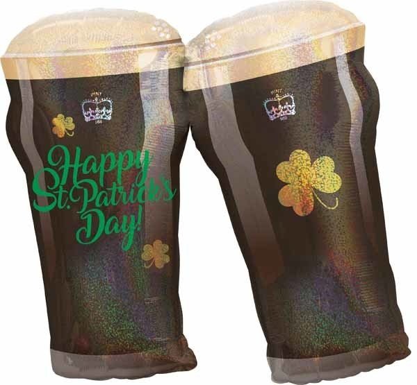 Ballon Mylar Supershape - Verres St - Patrick Party Shop