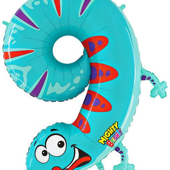 Ballon Mylar Supershape - Zooloon #9 Party Shop