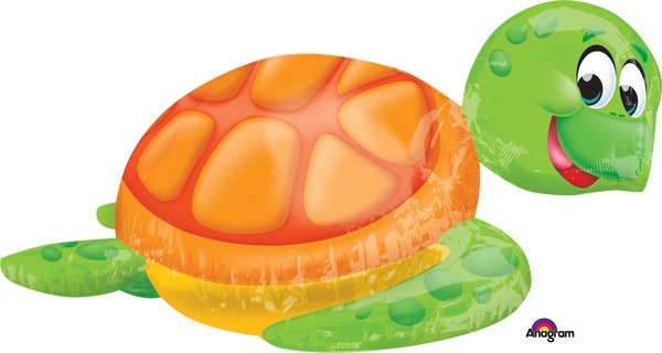 Ballon Mylar Ultrashape - Tortue Party Shop