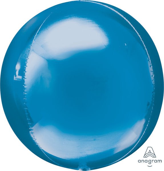 Ballon Orbz Bleu Party Shop