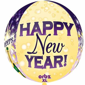 Ballon Orbz - Cheers New Year Party Shop