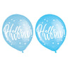 Amscan - Ballons Latex 12Po (15) - "Hello World" Bleu - Party Shop