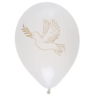 Santex - Ballons Latex 9" (8) - Communion Or - Party Shop