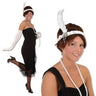 Beistle Co. - Bandeau À Flapper Taille Unique Blanc - Party Shop