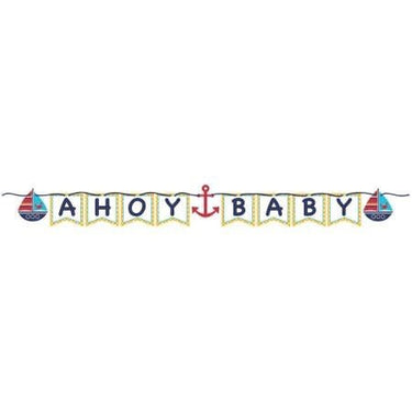 Creative Converting - Bannière -  Allons-Y Matelots! - Party Shop
