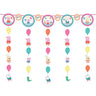 Amscan - Bannière Avec Décoration Suspendus - Peppa Pig - Party Shop