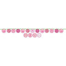 Creative Converting - Banniere Baleines Roses 5.5' - Party Shop