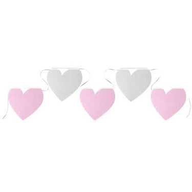 Santex - Bannière Coeur - Rose nacré - Party Shop