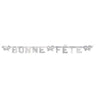 Unique - Bannière Bonne Fête -  Argent - Party Shop