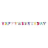 Unique - Bannière Happy Birthday - Princesses De Disney - Party Shop