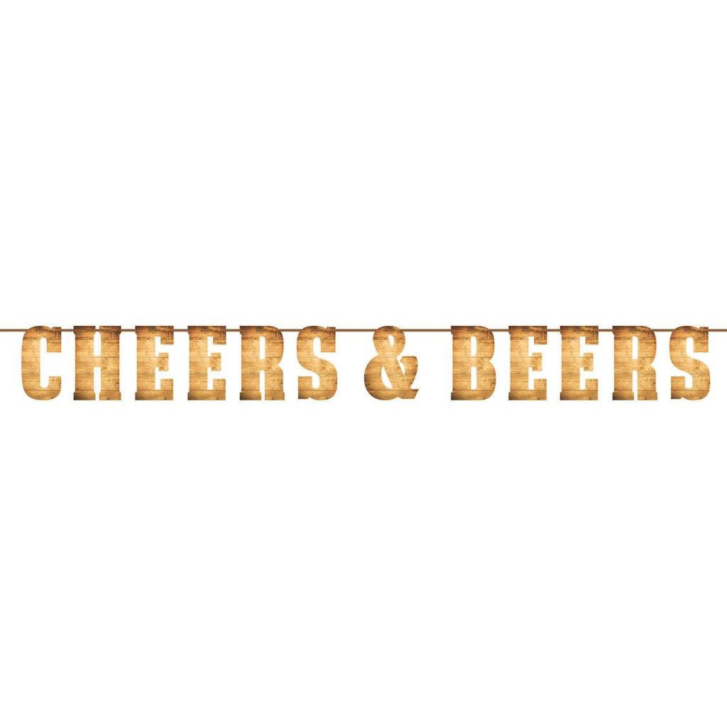 Bannière De Fête - Cheers & Beers Party Shop