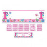 Amscan - Bannière Géante Personnalisable - Premier Anniversaire Papillons - Party Shop