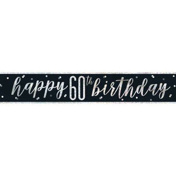 Bannière Happy Birthday - 60 Ans Party Shop