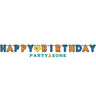 Amscan - Bannières Géantes (2) - Happy Birthday Construction - Party Shop