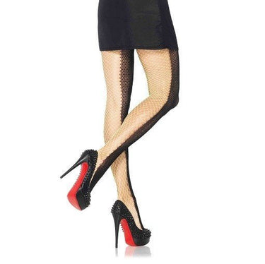 Leg Avenue - Bas Collants Filet 2 Tons - Party Shop