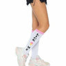 Leg Avenue - Bas Multicolore "Lick Me" - Party Shop