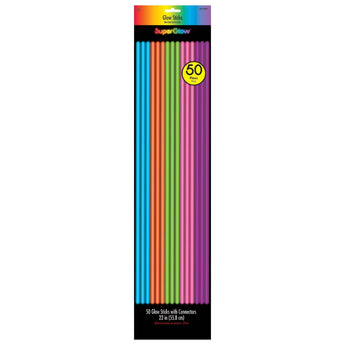 Bâton Lumineux 22'' En Collier (50Pc) - MulticoloreParty Shop