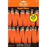 Amscan - Bâtons Lumineux 4" (25Pc) -  Orange - Party Shop