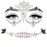 Leg Avenue - Bijou Adhésive Autour Des Yeux Multicolore Calavera - Party Shop