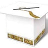Beistle Co. - Boite A Cartes Graduation - Blanche - Party Shop