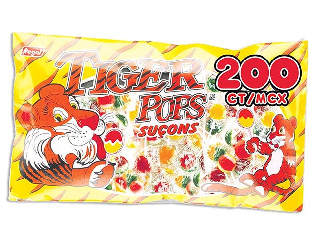 Bonbon - Suçons Tiger Pop (200) - Party Shop