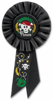 Rosette Birthday Pirate - Party Shop